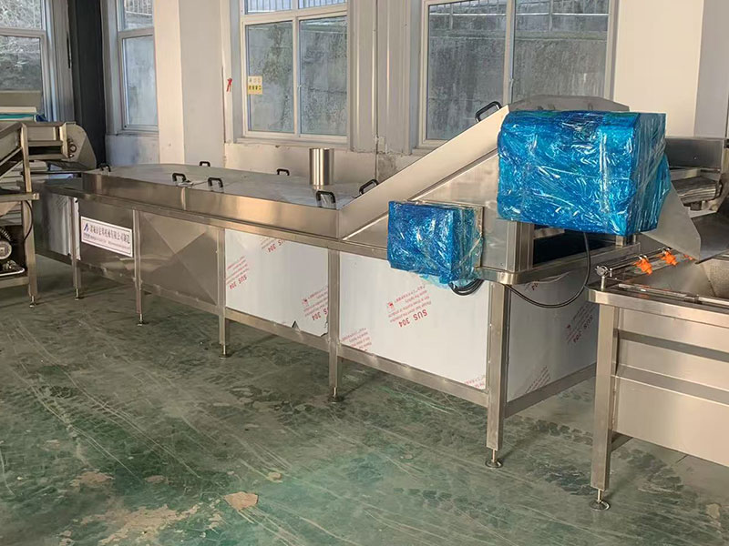 陕西果蔬脆片低温油炸加工现场